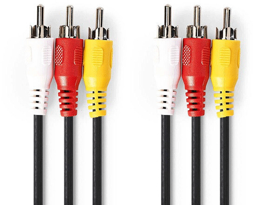 foto van DELTAC 3x Tulp kabel - 5m