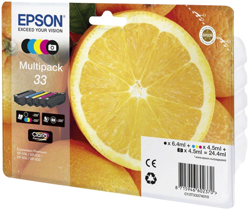 foto van EPSON T3337 multipack origineel