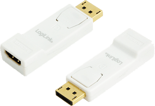 foto van Displayport <> HDMI converter