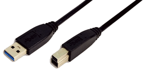 foto van LOGILINK USB 3.0 A/B - 1m