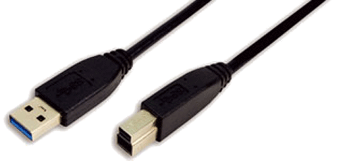foto van LOGILINK USB 3.0 - A/B - 3.00m