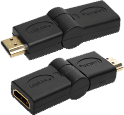 foto van LOGILINK Adapter HDMI > HDMI haaks