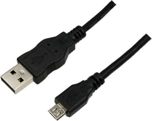 foto van LOGILINK USB2.0 A > USB2.0 micro - 1.8m