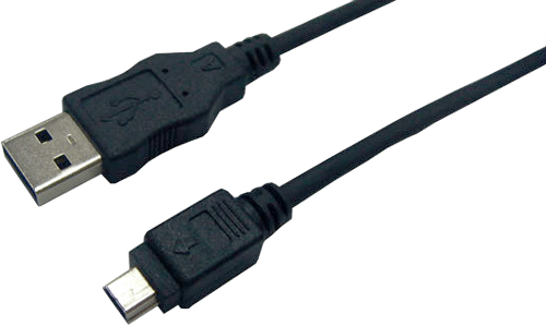 foto van LOGILINK USB2.0 > mini USB 3m