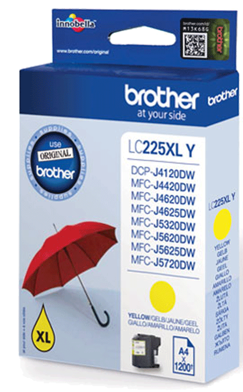 foto van BROTHER LC225XL - origineel