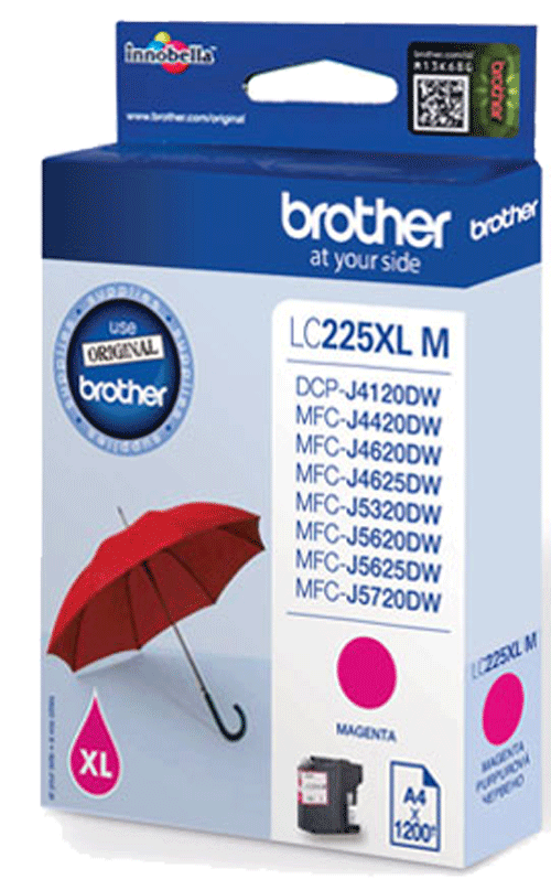 foto van BROTHER LC225XL origineel