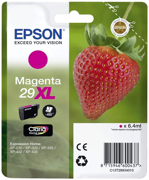 foto van EPSON T2993XL magenta origineel