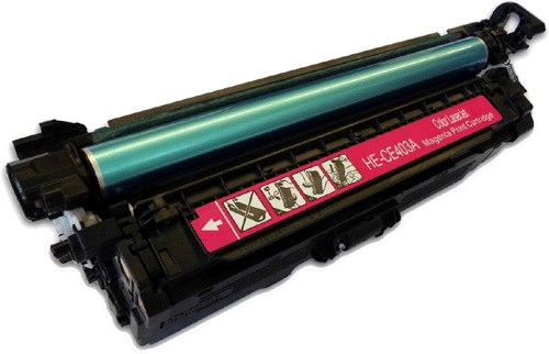 foto van HP CE403A Magenta compatible