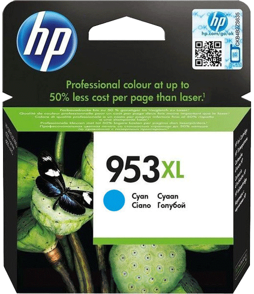 foto van HP 953XL Cyaan