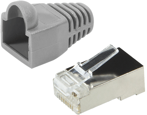 foto van RJ45 patchstekker 5 stuks