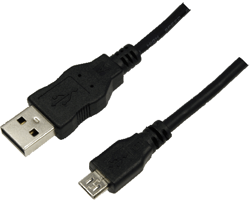 foto van LOGILINK micro USB 1.2m