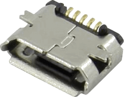 foto van Micro USB 2.0 B type inbouw