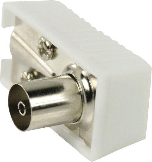 foto van Coaxconnector 2 stuks