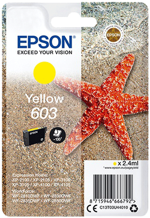foto van EPSON 603 geel