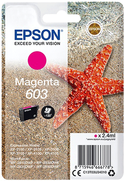foto van EPSON 603 - magenta - origineel