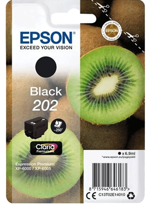 foto van EPSON Claria Premium 202