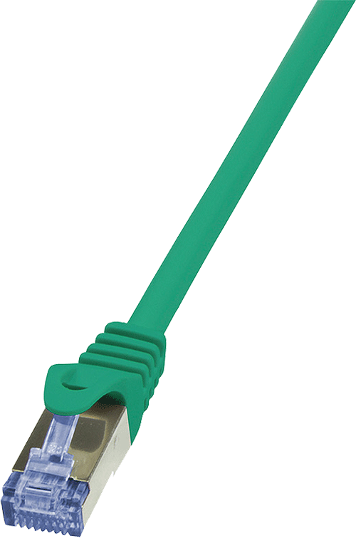 foto van Netwerkkabel Cat6a - 1m - Groen