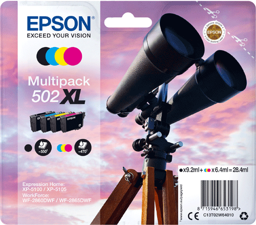 foto van EPSON 502 Multipack XL