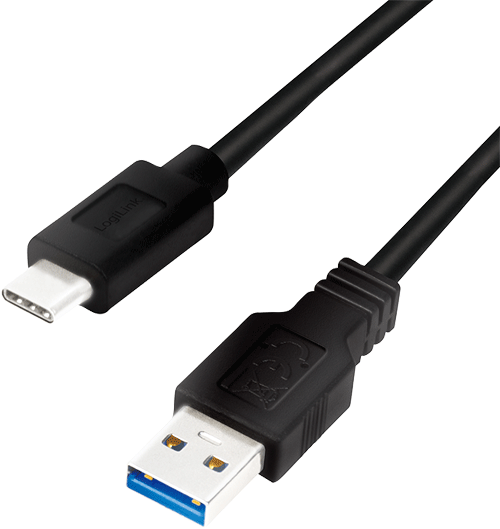 foto van USB A > USB3.2 1m - zwart