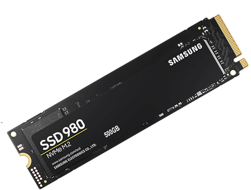 foto van SAMSUNG - 500GB SSD - 980 - M.2 PCIe