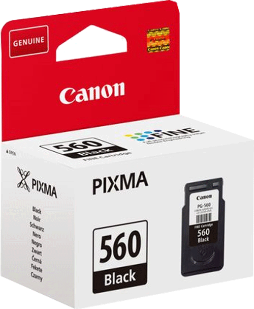 foto van CANON PG560 zwart