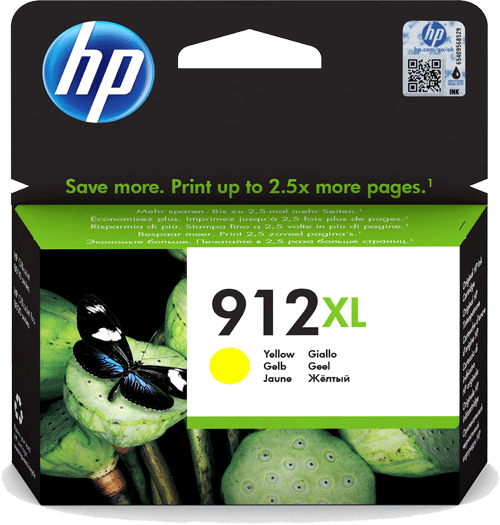 foto van HP 912XL Geel