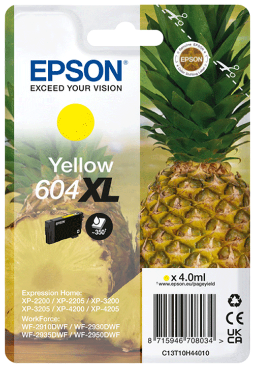 foto van EPSON 604XL Geel Origineel