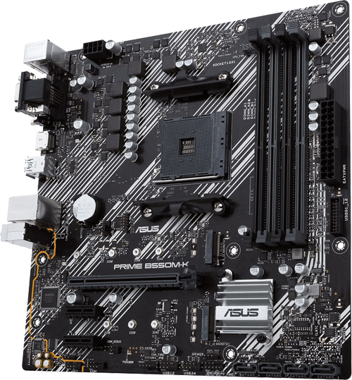 foto van ASUS PRIME B550M-K