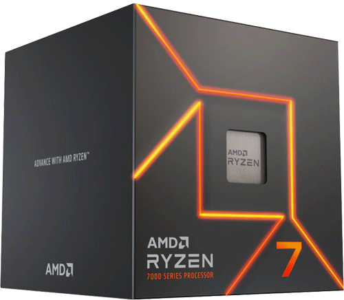 foto van AMD Ryzen 7 7700 BOXED