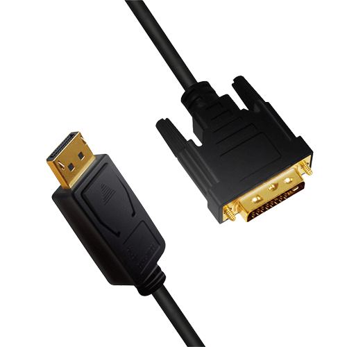 foto van Displayport > DVI-D kabel 1m