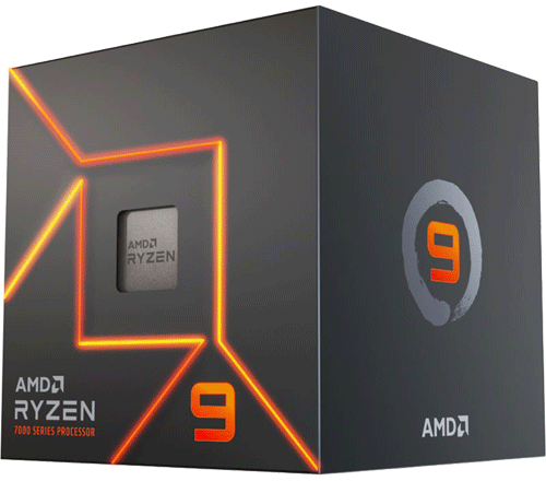 foto van AMD Ryzen 9 7900 - AM5