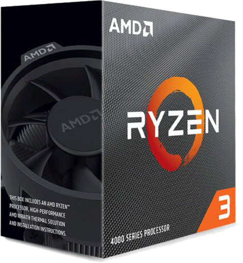 foto van AMD Ryzen 3 4300G