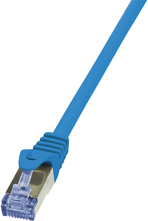 foto van LOGILINK CAT6A 1m blauw