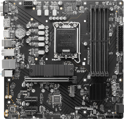 foto van MSI B760M-P Pro