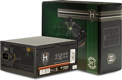 foto van INTERTECH SP-750CM PSU