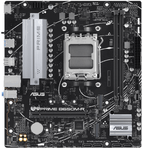 foto van ASUS PRIME B650M-R