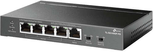 foto van TP-LINK TL-SG1005P-PD