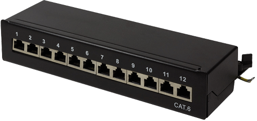 foto van Patchpanel 12 poorten