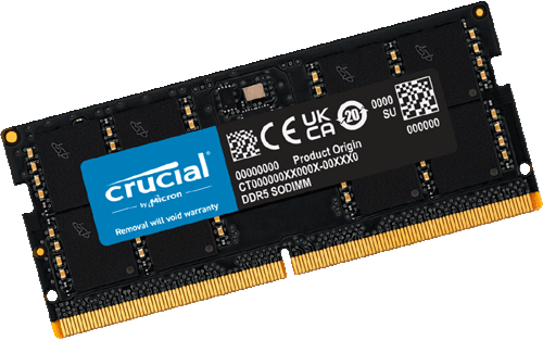 foto van CRUCIAL 48GB SODIMM DDR5