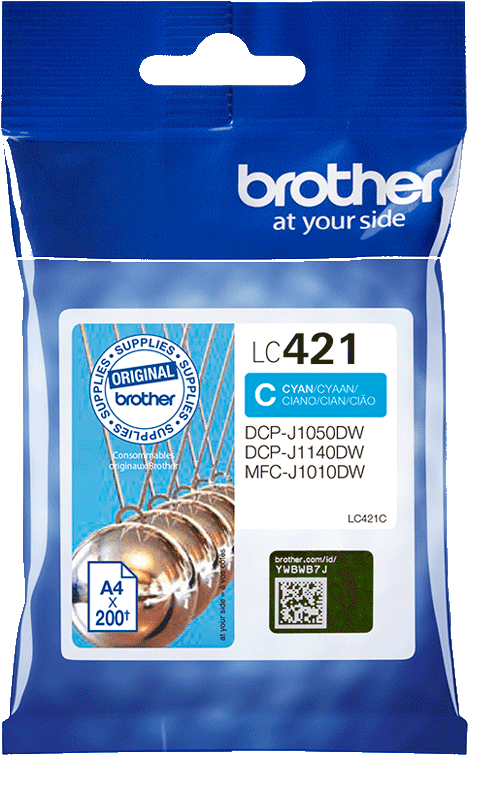 foto van BROTHER LC-421C Kleur