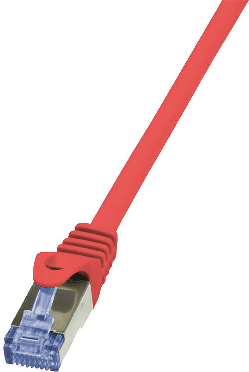 foto van LOGILINK CQ3074S CAT6A rood