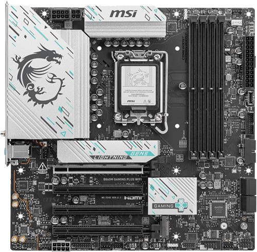 foto van MSI B860M Gaming Plus Wifi