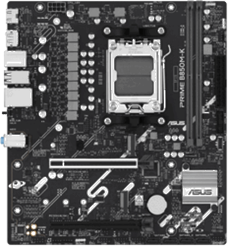 foto van ASUS PRIME B850M-K