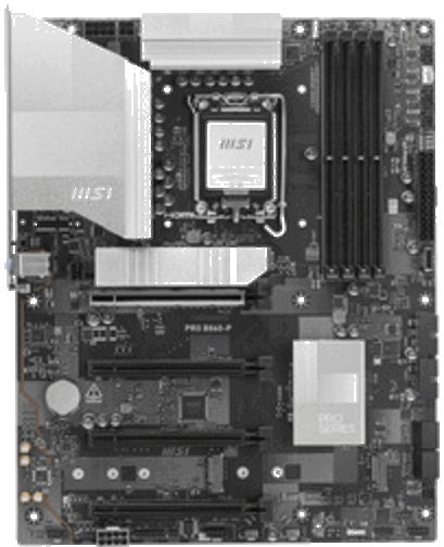 foto van MSI PRO B860-P