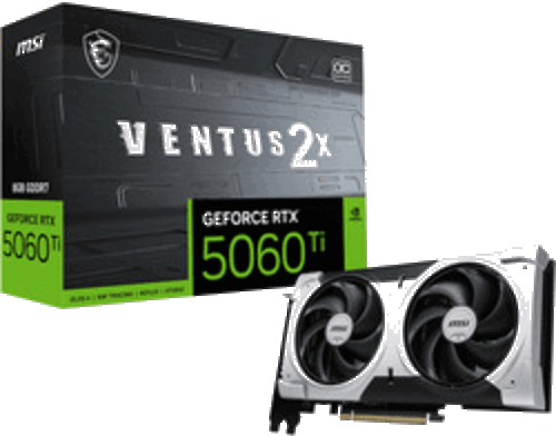 foto van MSI RTX5060Ti 8GB