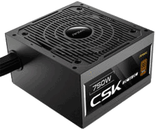 foto van ANTEC 750W 80+ voeding