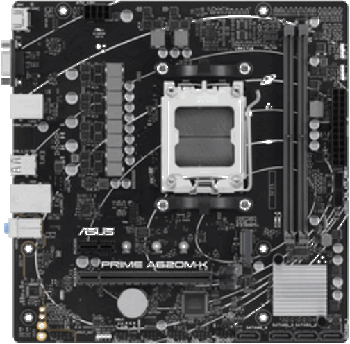 foto van ASUS PRIME A620M-K