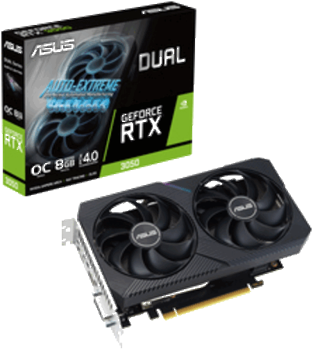 foto van ASUS RTX3050/8GB OC