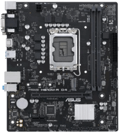 foto van ASUS PRIME H610M-R D4