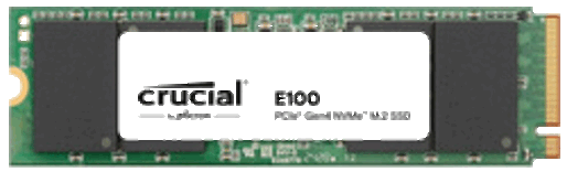 foto van CRUCIAL E100 1TB M.2